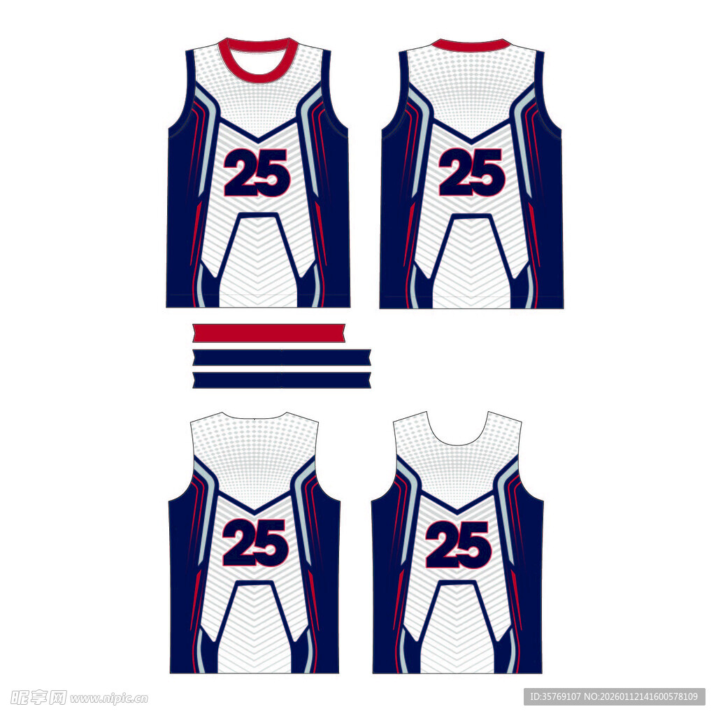 篮球球衣设计展示