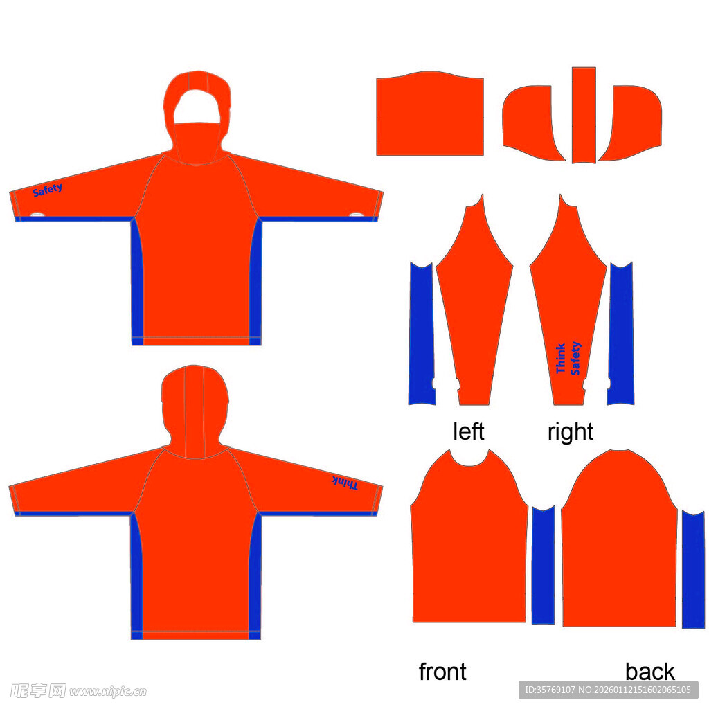 运动服装设计款式展示图