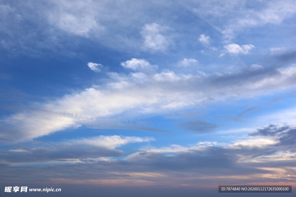 美丽天空云彩景观