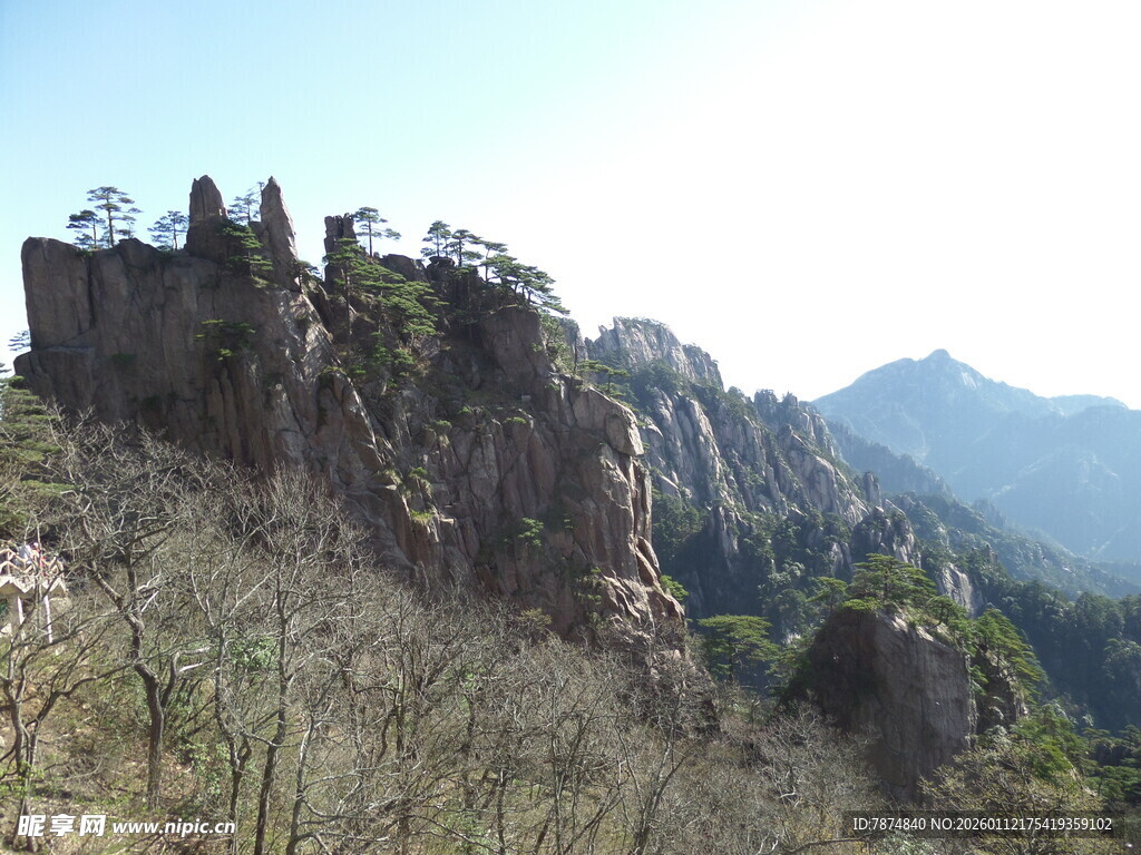 壮丽山景 奇峰林立