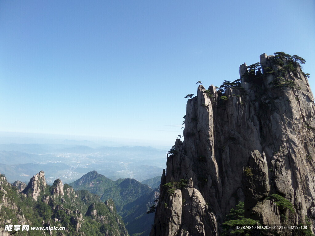 巍峨奇峰 壮阔山景