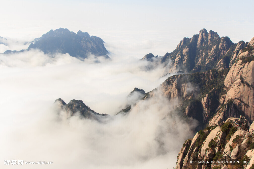 黄山云海壮美景观