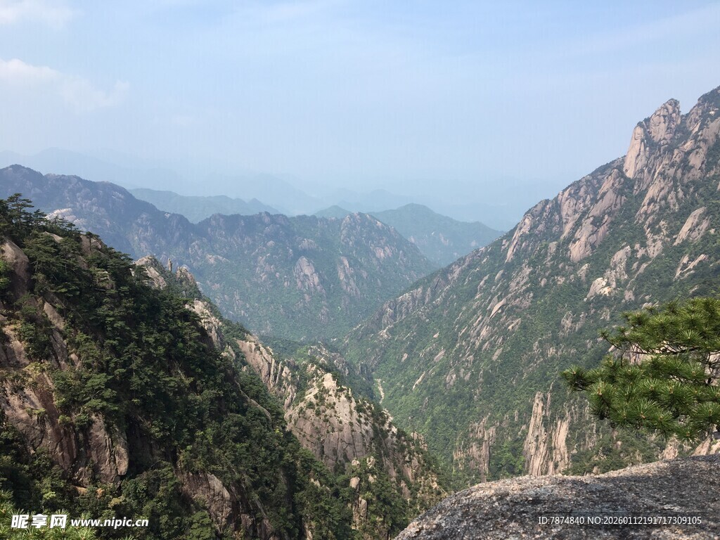 壮丽山景 自然之美