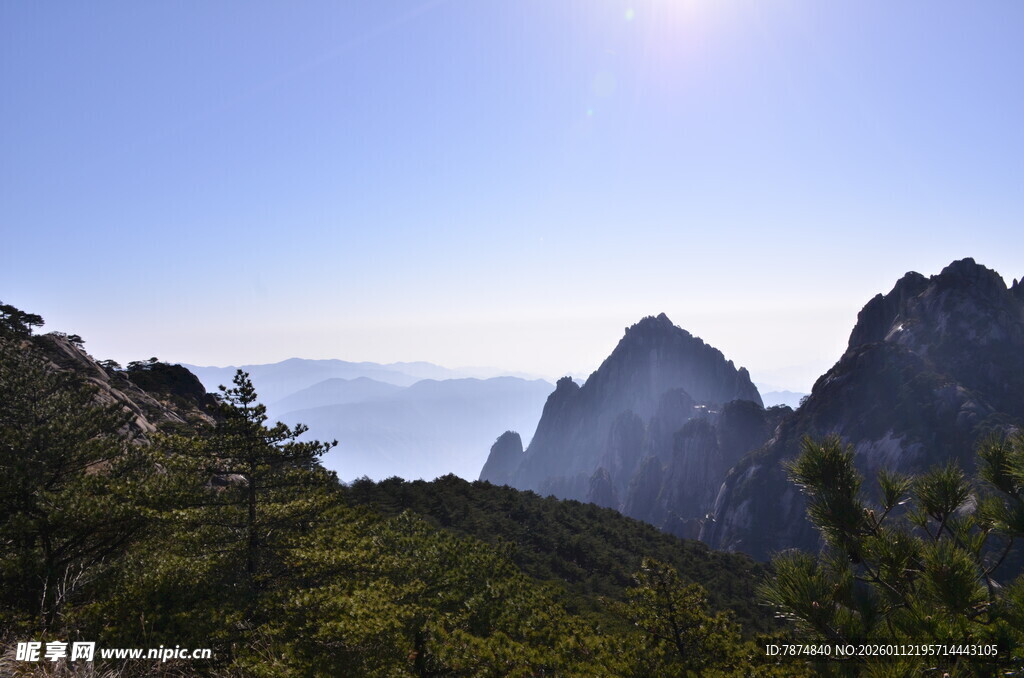 高山美景赏壮丽自然风光