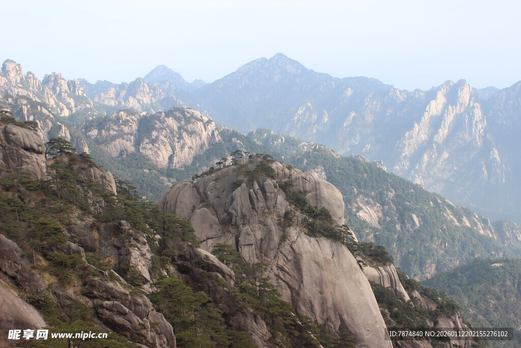 壮丽山景 奇峰罗列