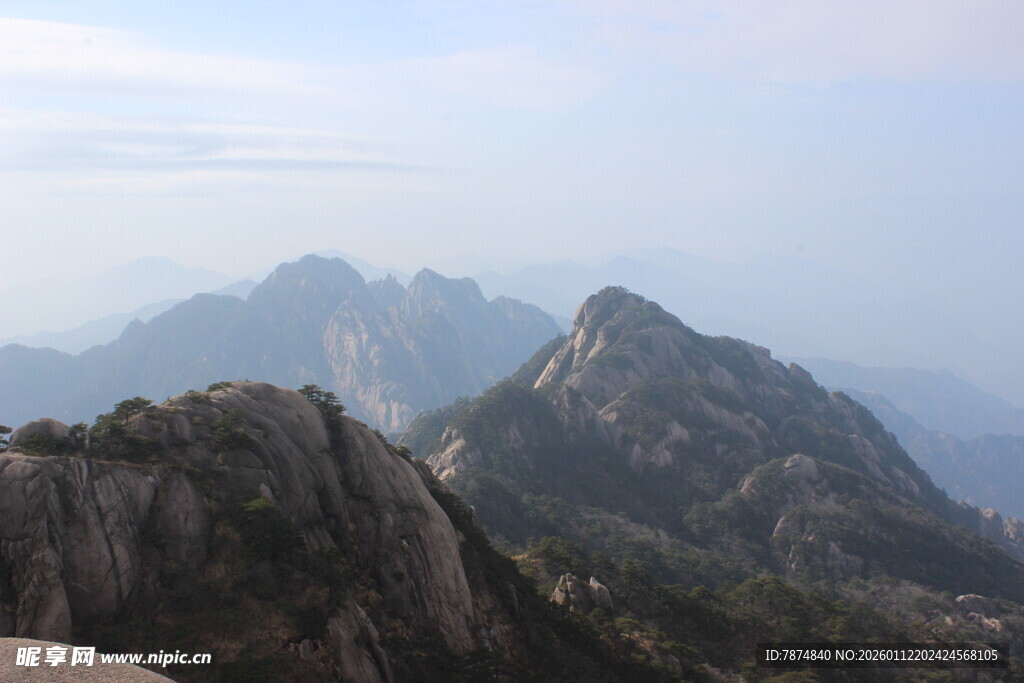 壮丽山景 巍峨奇峰