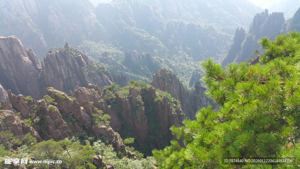 壮美山峦绿意浓