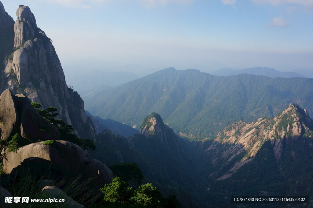 壮丽山景 巍峨奇峰