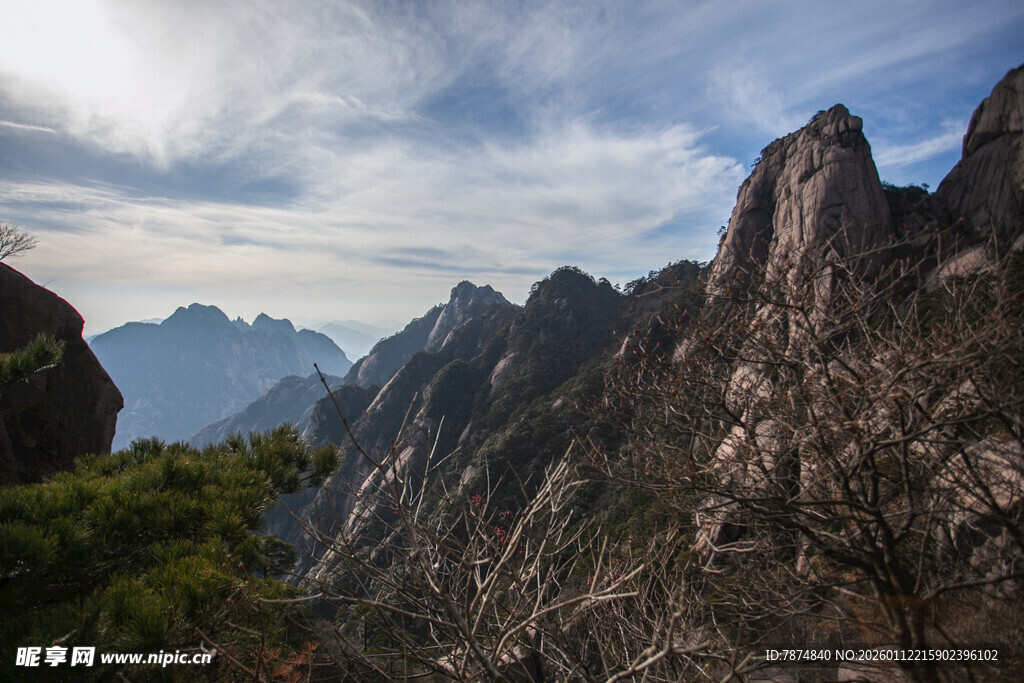 壮丽山峦风景
