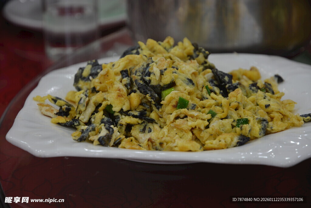 美味木耳炒鸡蛋