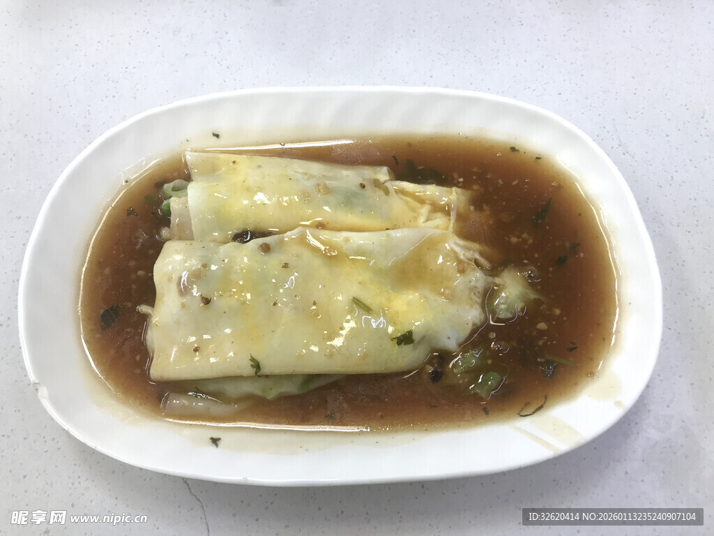 鸡蛋肠粉