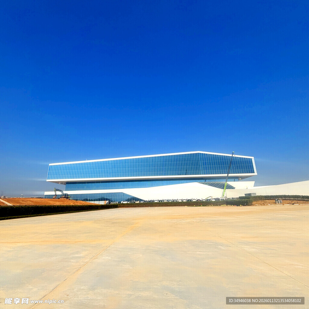 未来感建筑外观展示