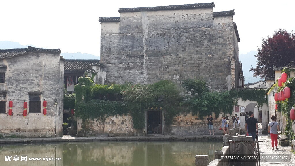 江南水乡古村落景致