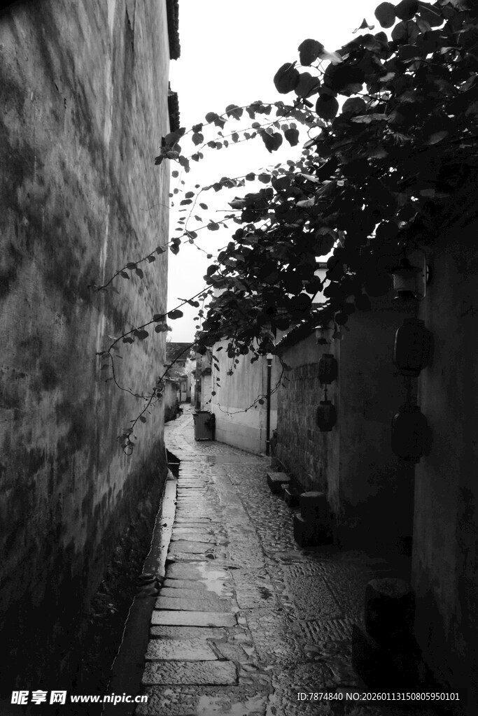幽静小巷 岁月沉淀的风景