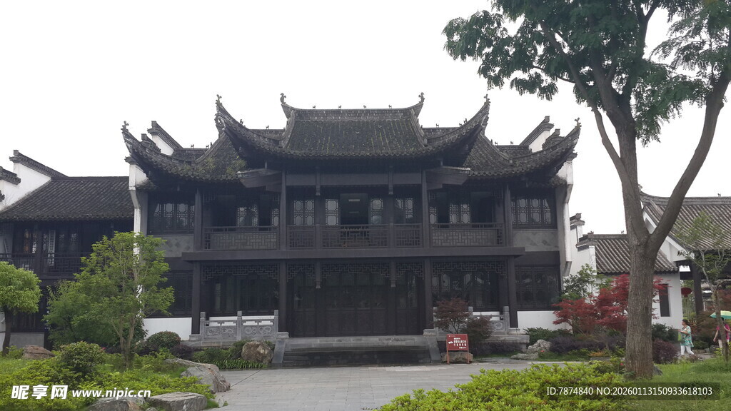 中式古建筑 古韵十足