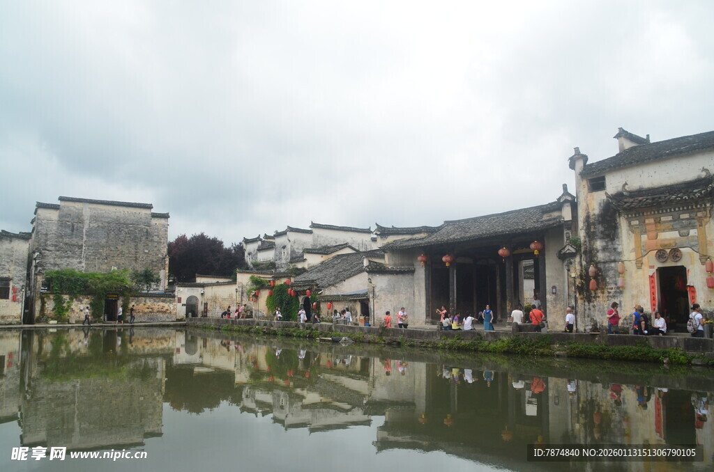 江南水乡古村落景致