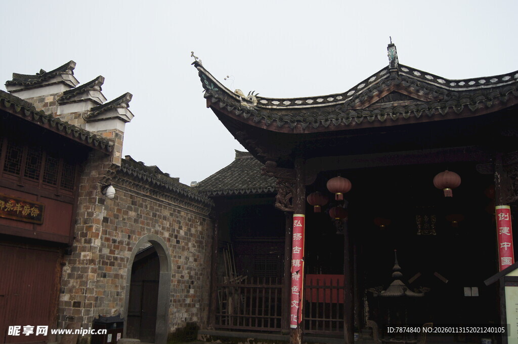 古色古香中式传统建筑