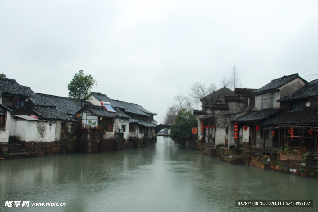 江南水乡古村落美景