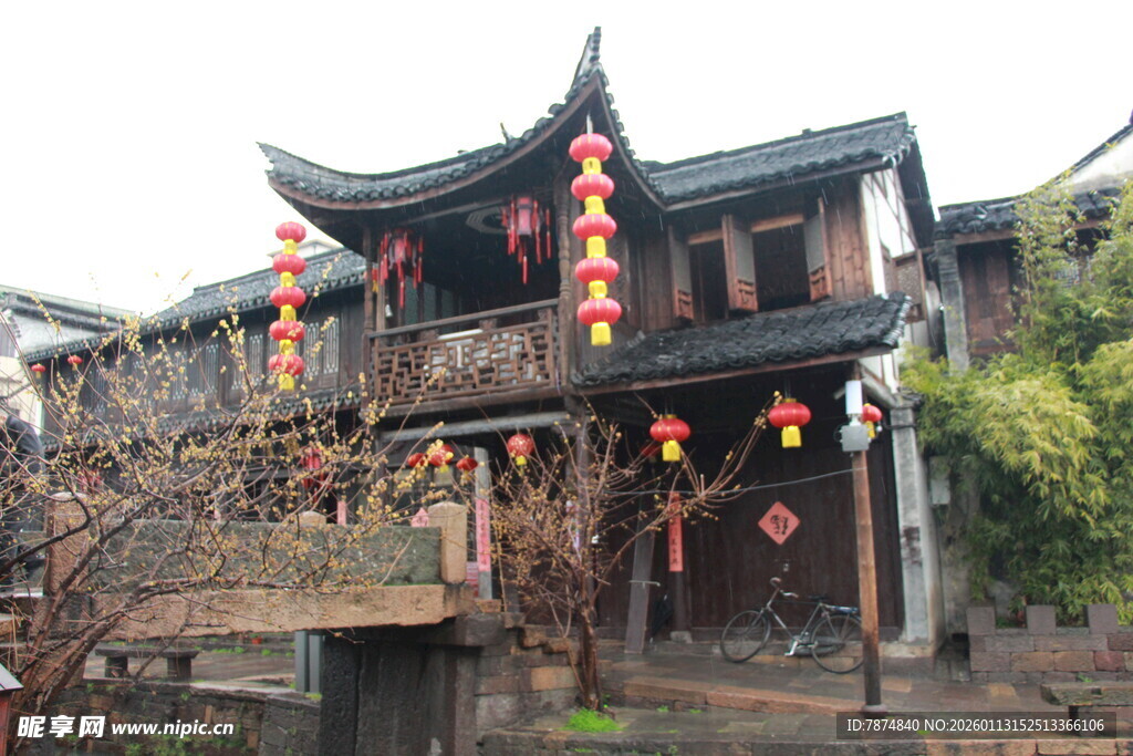 古色古香中式传统民居