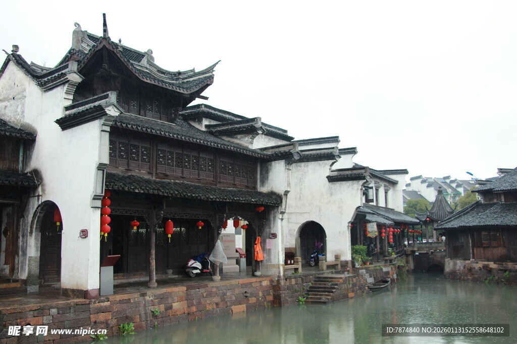 江南水乡古建筑风景