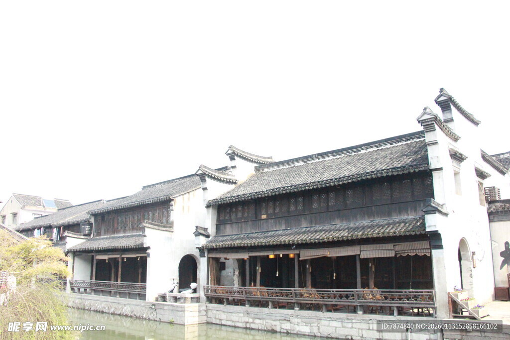 江南水乡古建筑风貌