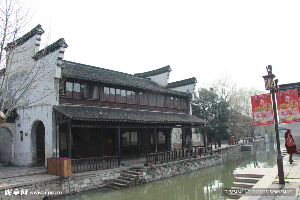 江南水乡古建筑风貌