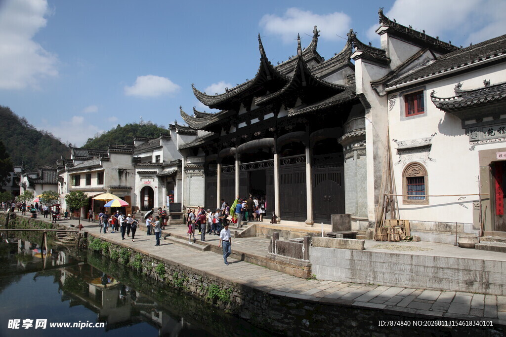 江南水乡古建筑风景