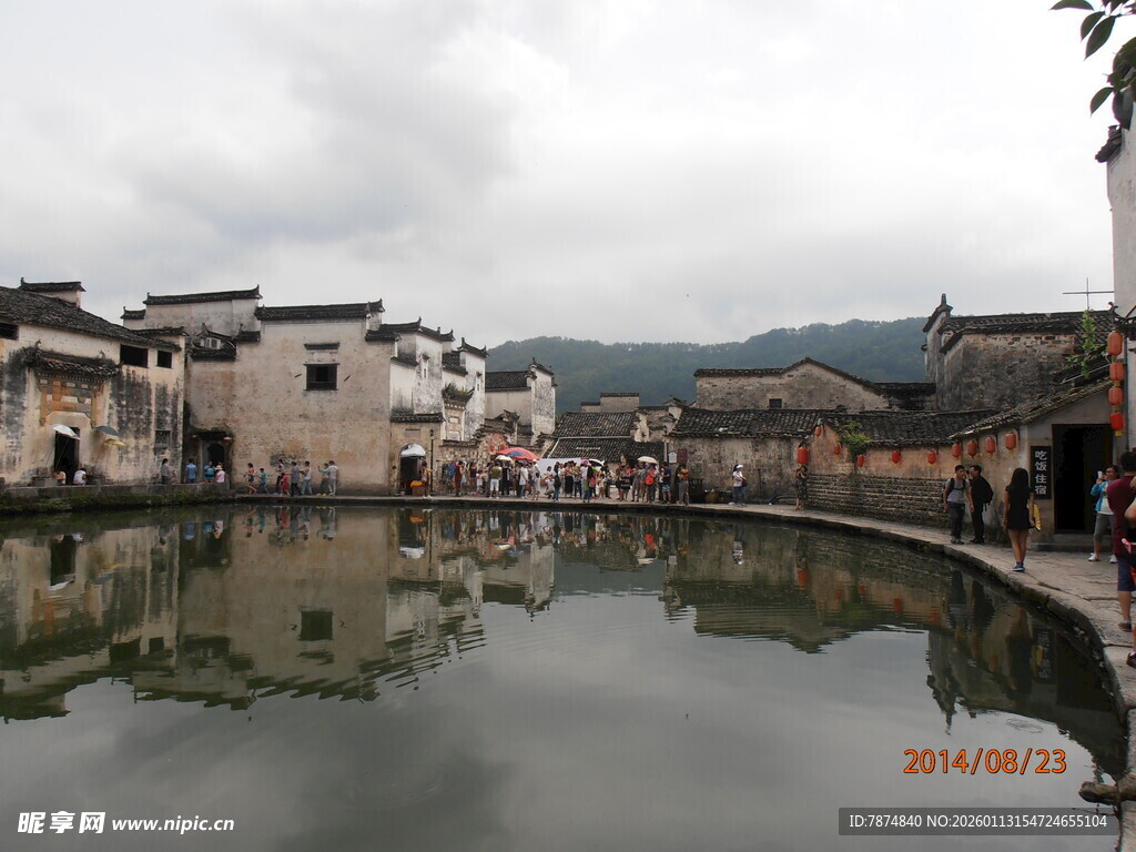 江南水乡古村落景致