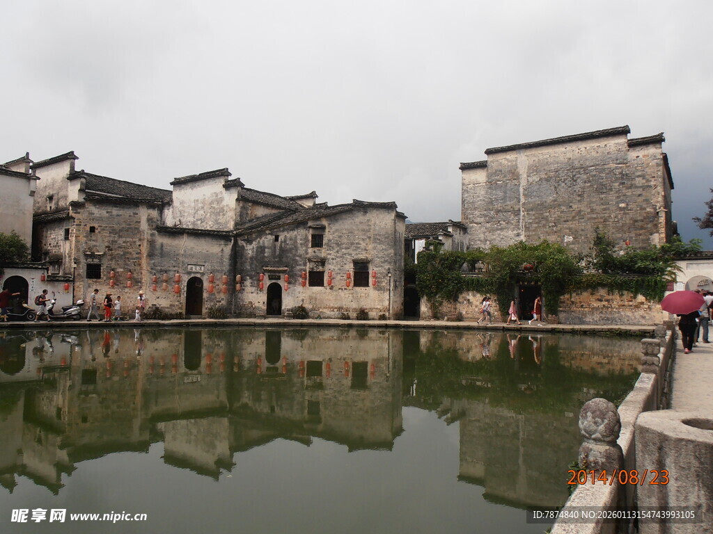 江南水乡古村落景致