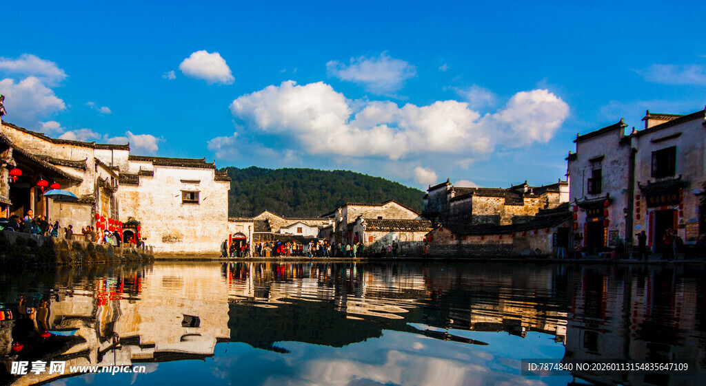 水乡美景 静谧古朴村镇