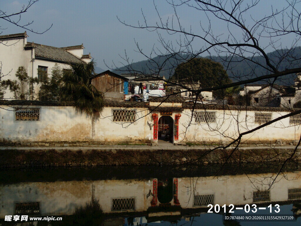 江南水乡古村落景致