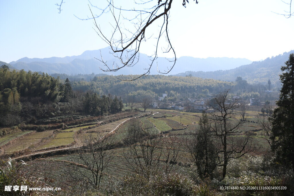 乡村山野风光美景