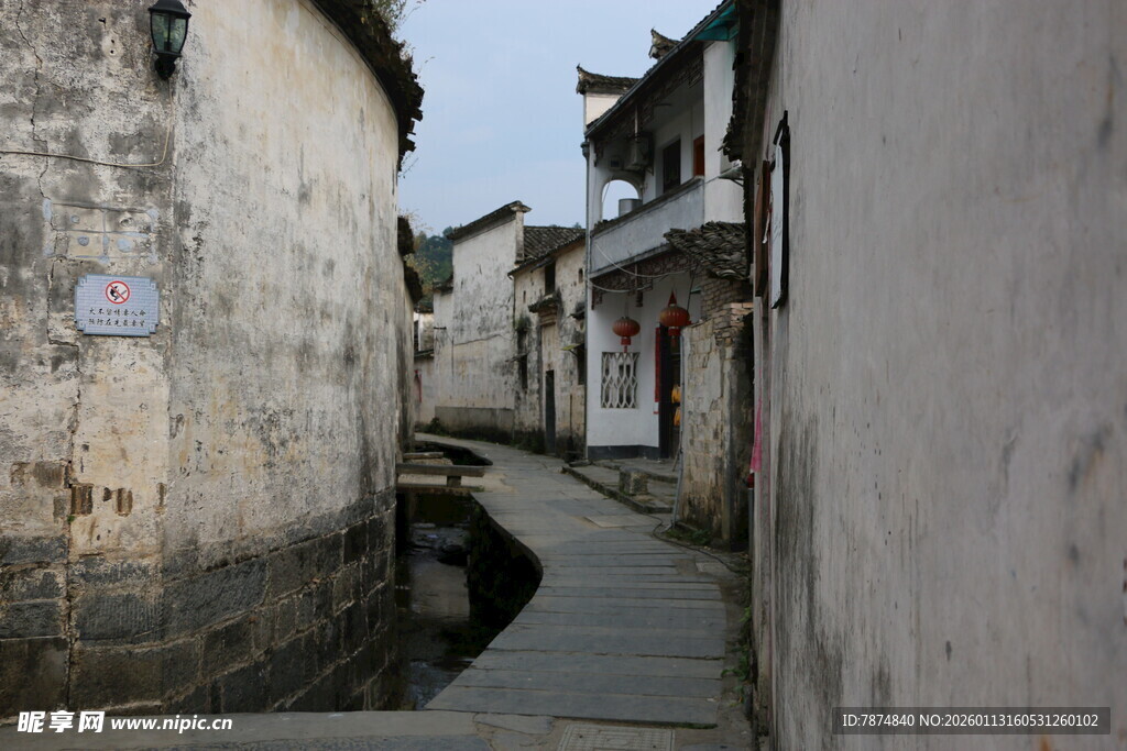 古巷悠悠 尽显徽派风情