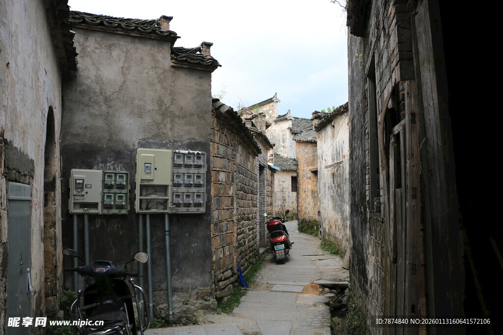 古巷人家 静谧的岁月痕迹