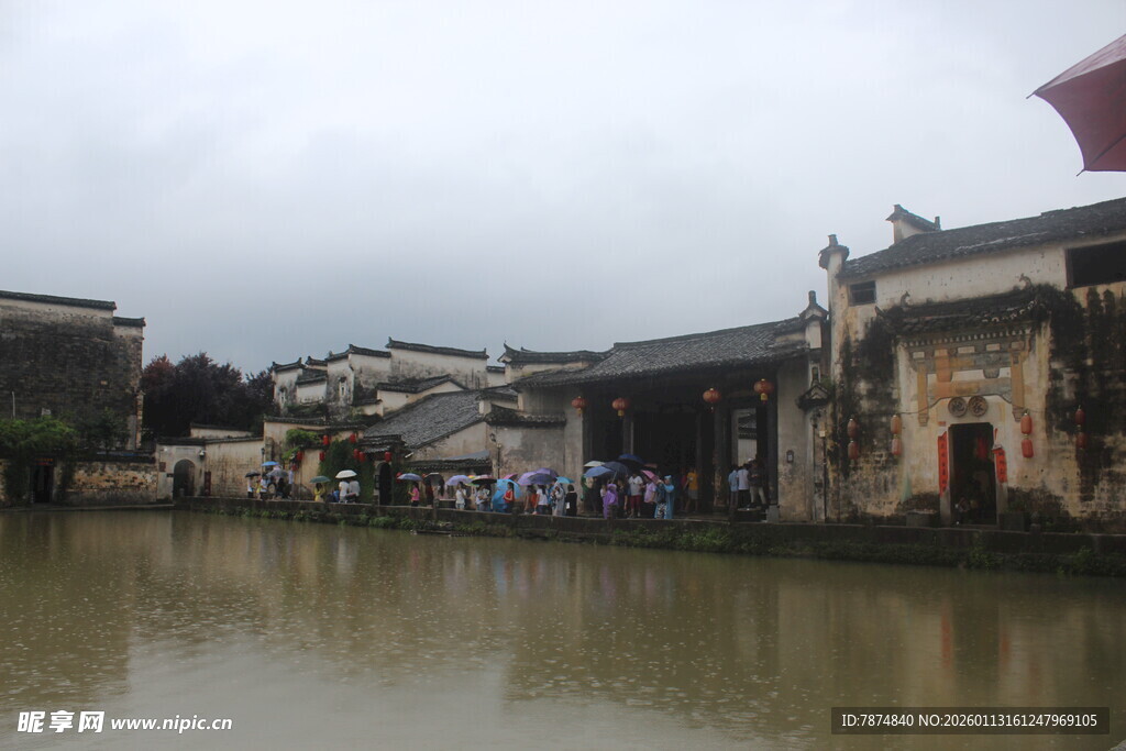 水乡古建 静谧河畔景致