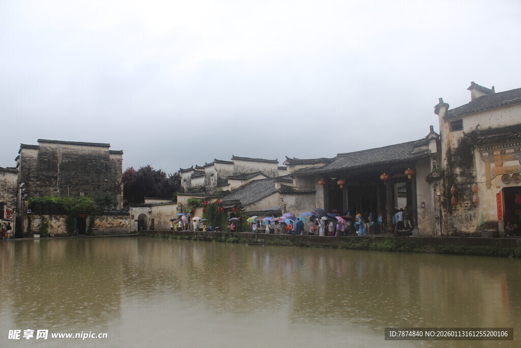 江南水乡古村落风貌