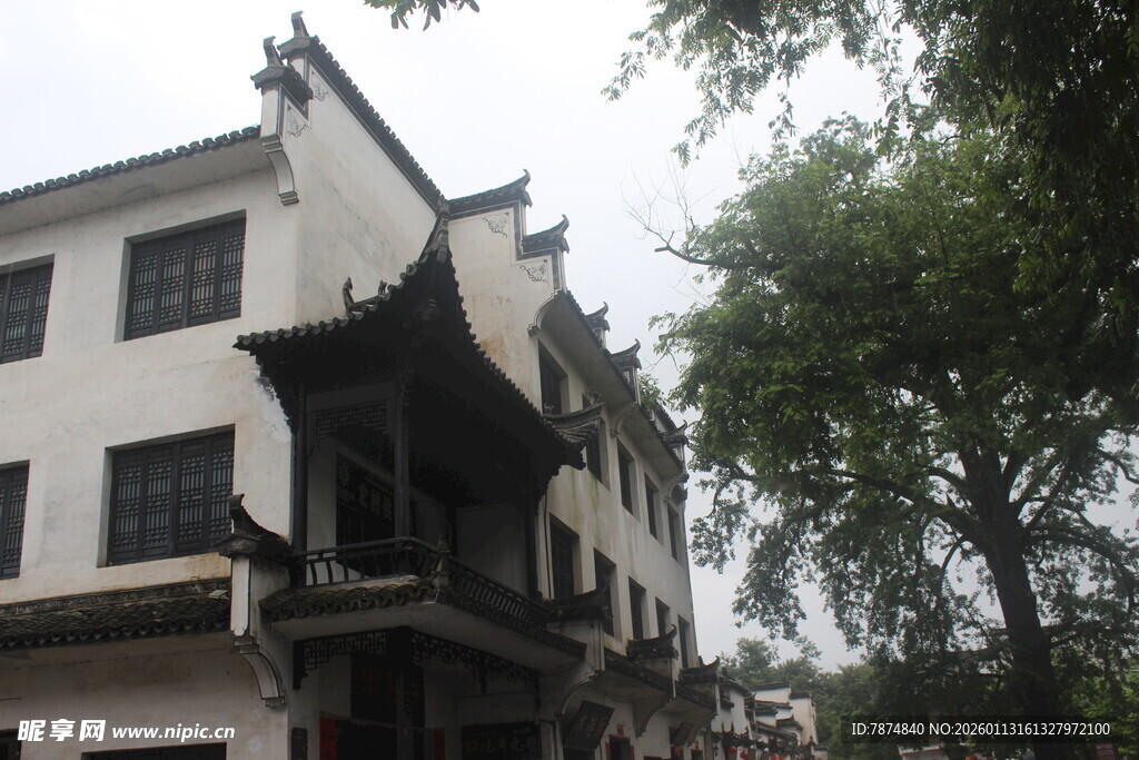 中式古建筑外观