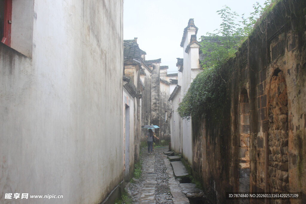 古巷幽径 尽显江南韵味