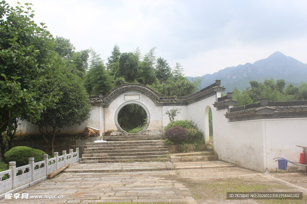 中式庭院古建筑景观