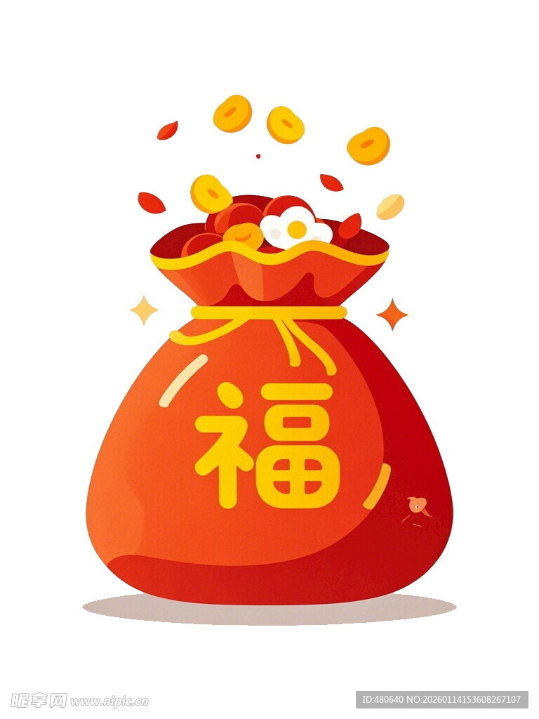 福袋满满金币好运来