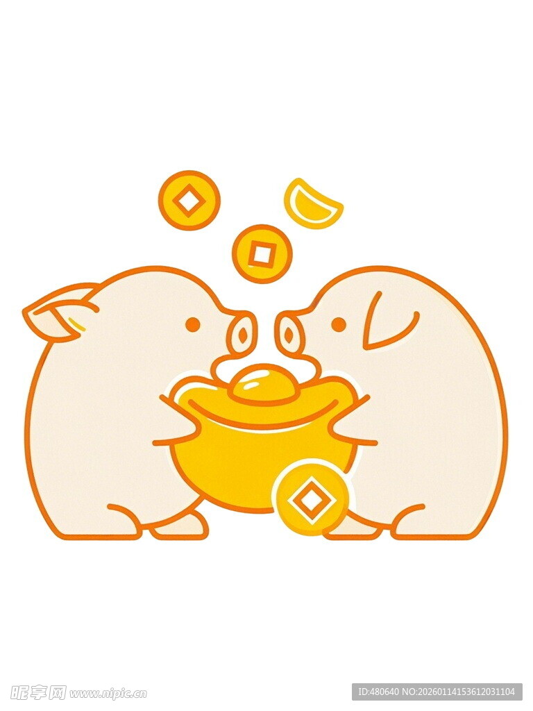 两只萌鼠共享美食