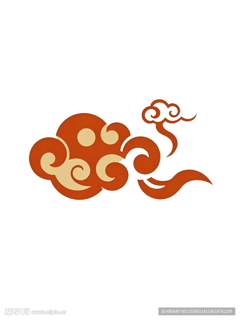中式祥云图案设计