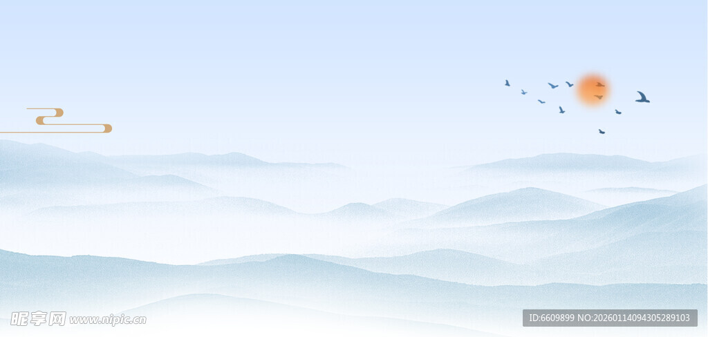 梦幻云海日出景象