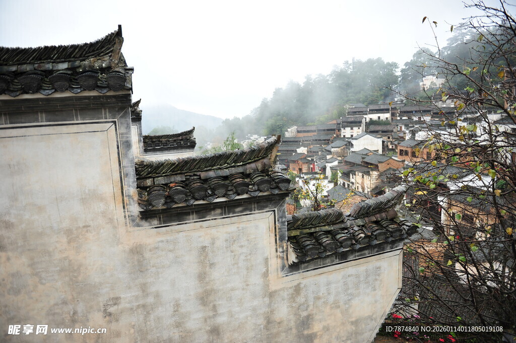 徽派古村落景致