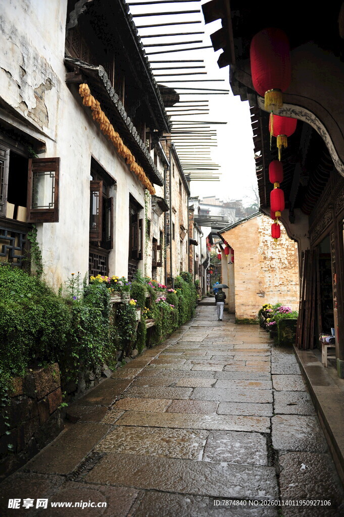 古巷悠悠 尽显中式韵味