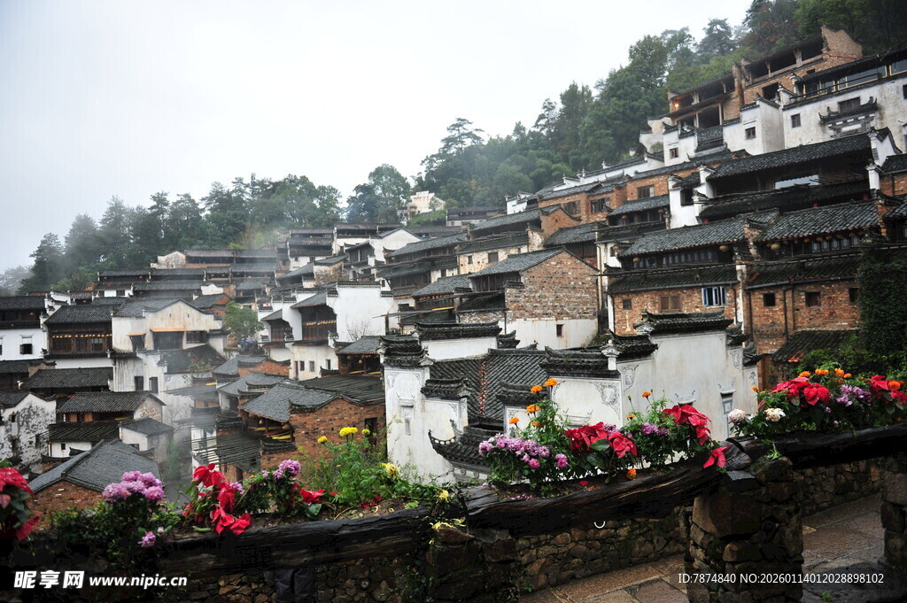 徽派古村落景致