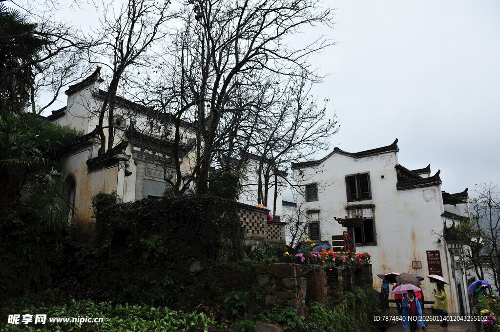 徽派古村落景致