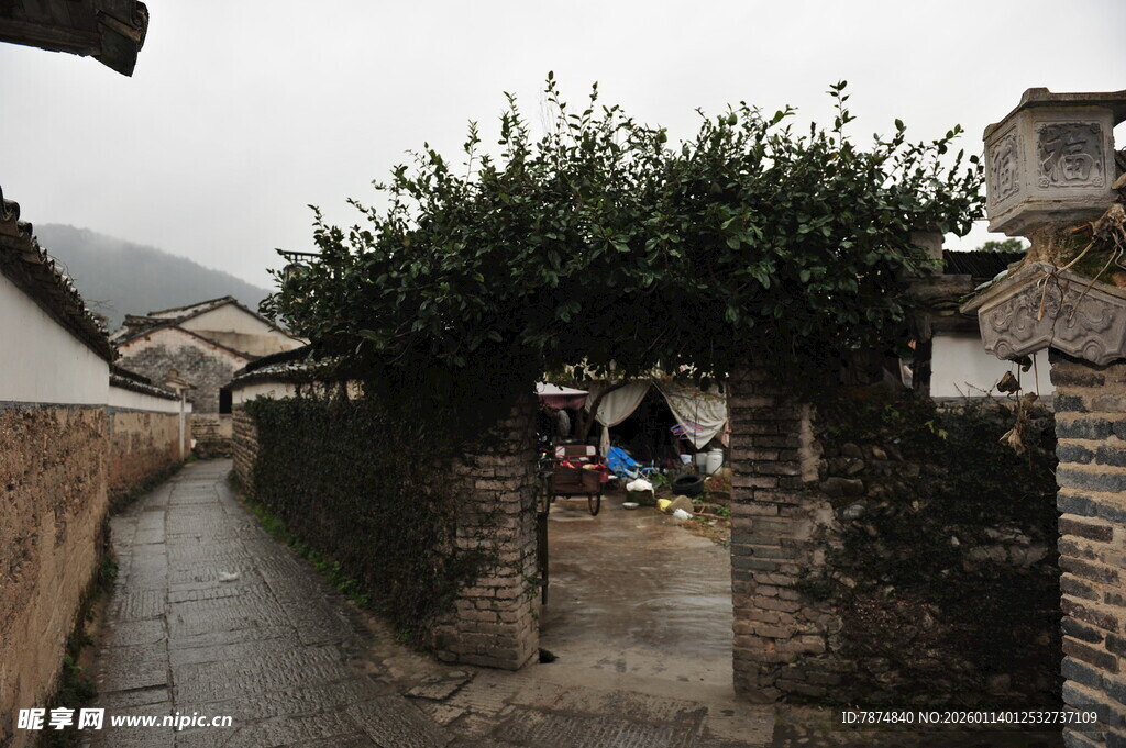 古巷人家 静谧村落景致