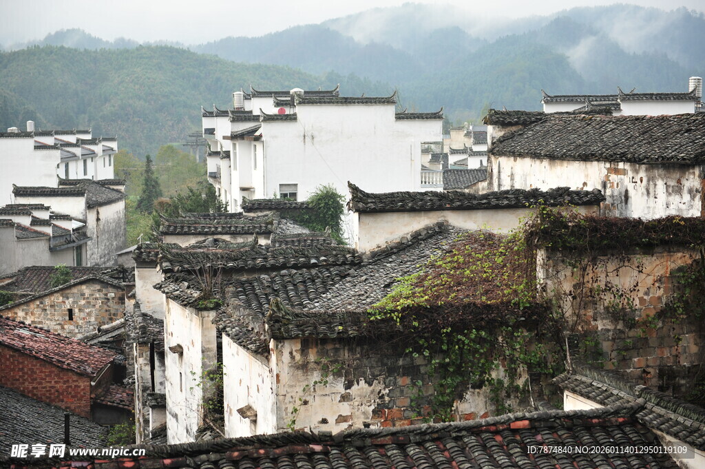 徽派古村落景致