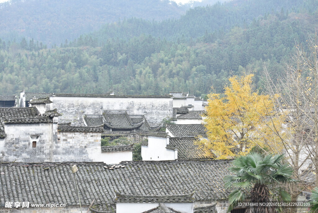 徽派古村落风景
